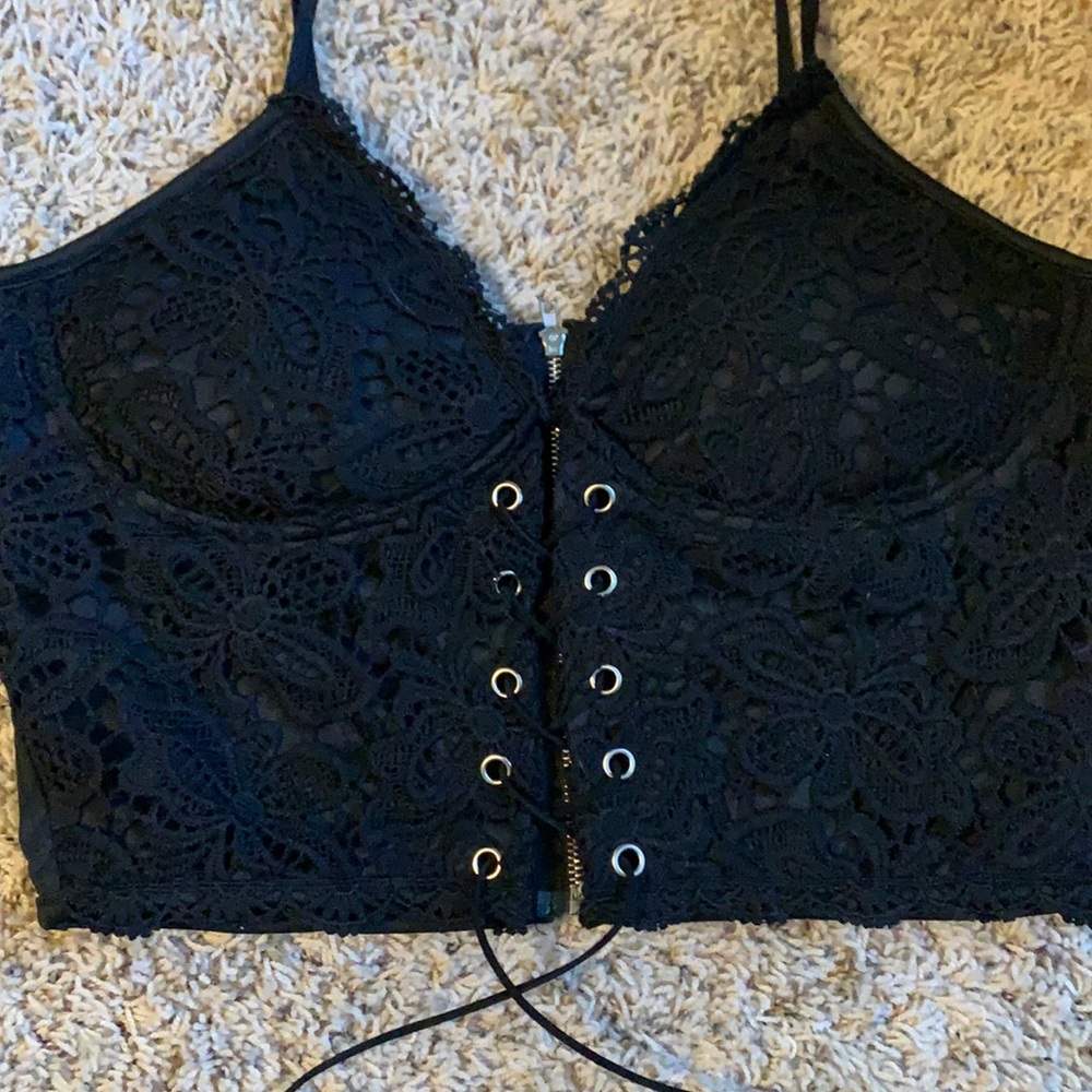 Corset crop top